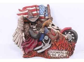 Bill Vernon 'Defenders Of The Flag' Statue - First Edition Number 715