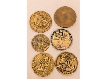 Brass Coins That Mark Occasions And Milestones
