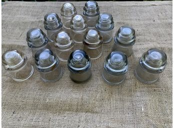 Vintage Glass Electrical Insulator Collection