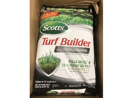 Scotts 10,000 Foot Bag Of Turf Builder W/ Moss Control