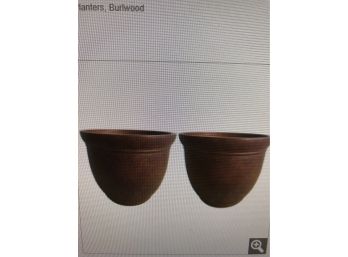 Two Pack Of 22.5in Kittredge Style Planters