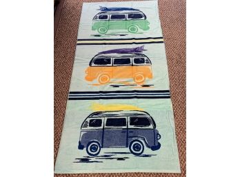 Loft Beach Towel Set Of Two 'Youth' By Loftex Measures 30x60'  - New