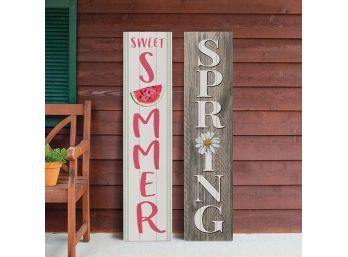 White Pine Porch Sign - Double Sided -  47' X 10'