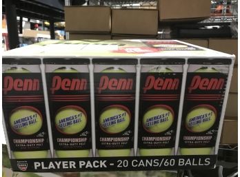 Case Of Penn Tennis Balls - 20 Cans/60 Balls