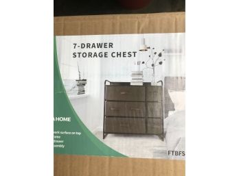 7 Drawer Storage Chest - Great For Dorms Or Small Apartments