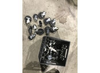 Box Of Various Size Casters