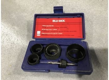 Blu-Mol 7 Piece  Hole Saw Kit