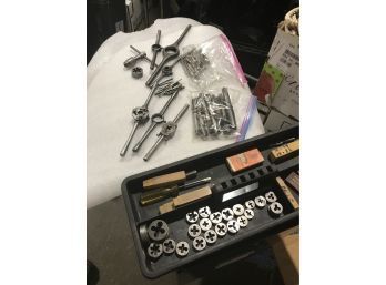 Unsorted Tap And Die Set - Mostly USA Made