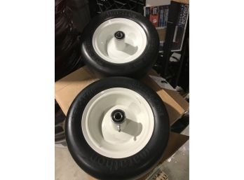 Two New No Flat 11x4 Tire