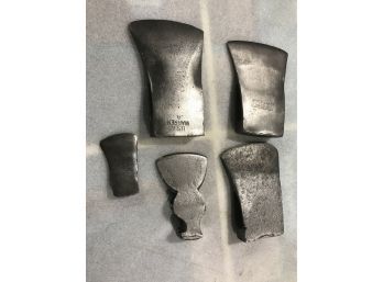 Vintage Marked Axe Heads