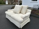 Ivory Colored Loveseat