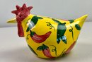 Bennington Pottery Decorative Hen - Signed