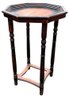 Octangle Wooden Side Table