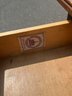 Kneehole Writing Table - Bracket Feet - Signed 'Pennsylvania House Furniture Company - Lewisburg, PA'