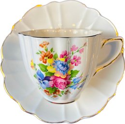 Old Royal Bone China Tea Cup & Saucer