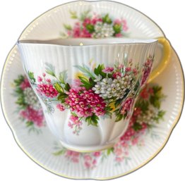 Royal Albert Blossom Time Series Tea Cup & Saucer