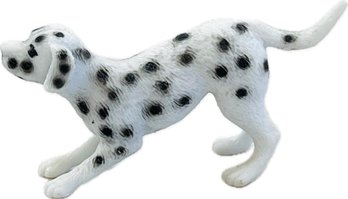Playful Plastic Dalmation Bowing Down To Play