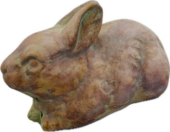 Decorative Stone-Like Composition Or Pottery Bunny