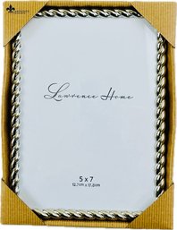 New! Lawerence Silver Picture Frame In Box