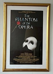 Phantom Of The Opera Framed Poster