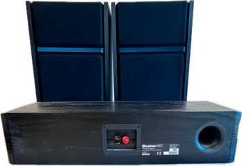 Boston VRC Reference Speaker (YN006967) With 2 Bose 301 Series Speakers.