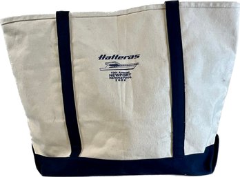 Canvas Tote Bag - Signed High  Sierra - Labeled Hatteras 10th Annual Newport Rendezvous 2002