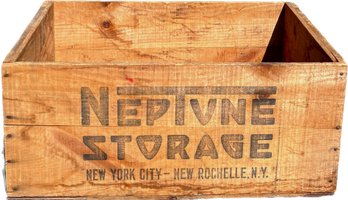Vintage Neptune Storage Box