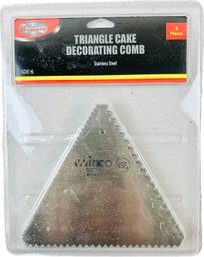 Triangle Cake Decorating Comb