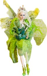 Winward Fairy Doll - Green - Roughly 12 X 9 Inches