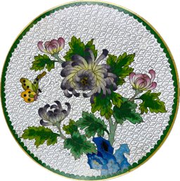 Cloisonne Plate - Beautifully Done - 6 Inch Diameter
