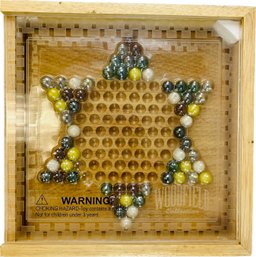 Woodfield Chinese Checkers  - The Oakmont Collection 2002 Solid Wood Board