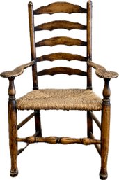 Vintage Ladderback Arm Chair