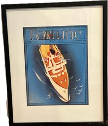 Fortune Magazine Cover- JULY 1937- Ship Image