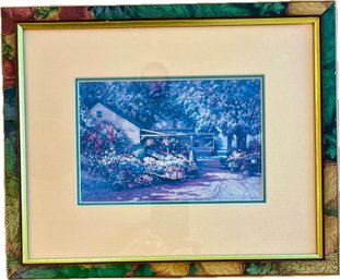 Framed Print - Double Matted - Beautiful Painted Frame