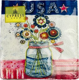 New! Never Opened! Patriotic Cocktail Napkins