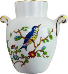 English Porcelain Miniature Urn - Signed 'Aynsley Pembroke Fine English Bone China - Made In England'