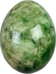 Polished Green Quartz Egg