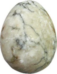 Polished Quartz Easter Egg