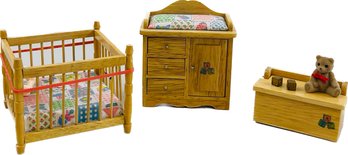 Dollhouse Baby Room Set