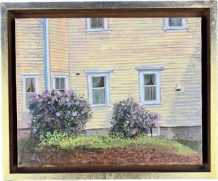 Original Oil Painting - Martha's Vineyard Scene - 'Rhododendrons Vineyard'