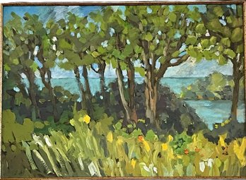 Original Painting Impressionist Style Landscape Painting 26x