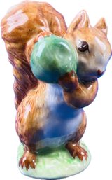 'Squirrel Nutkin' Beswick Porcelain Figure - Signed 'F. Warne & Co. Ltd. Copyright 1948 - Beswick, England'