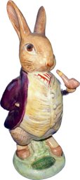 'Mr. Benjamin Bunny' Beswick Porcelain Figure - Signed 'F. Warne & Co. Ltd. Copyright 1965 - Beswick, England'