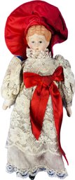 Vintage Victorian Doll Ornament