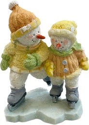 Vintage Russ Berrie Ice Sculptures Frost Smitten Snowmen Small 2.25' Figurines