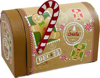Christmas Mailbox Paperboard Decoration