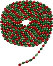 Green, Red And Gold Christmas Garland