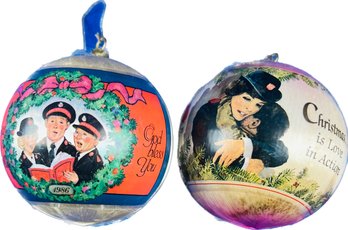 Vintage Salvation Army Christmas Ornaments