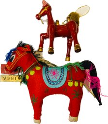 Vintage Horse Christmas Ornaments