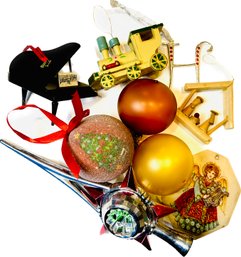 Collection Of Christmas Ornaments